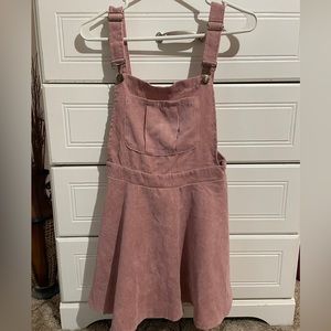 Cute overall- styled dress